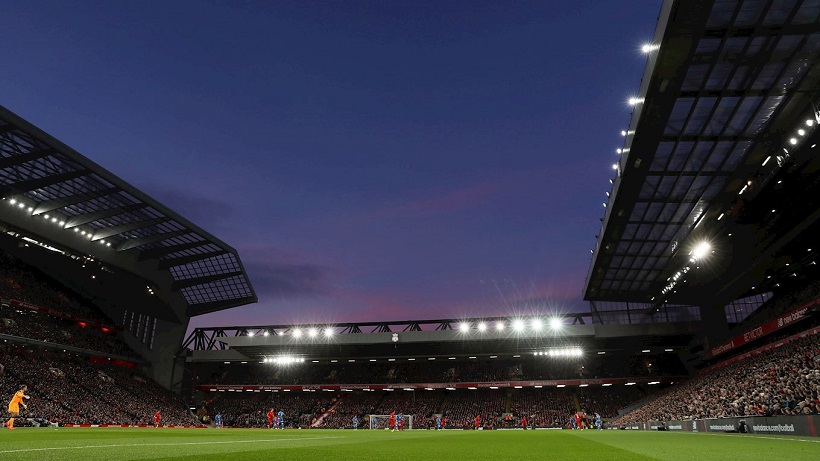 Anfield Stadium the home of Liverpool