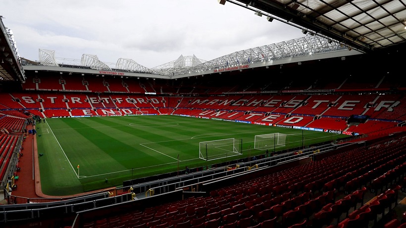 Fonte del Manchester United Old Trafford cpfc.co.uk