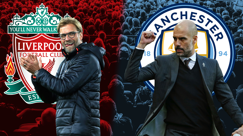 liverpool vs manchester city Guardiola Klopp