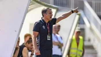 Skuhravému ruply nervy. Baník předvedl to, co se v Ostravě nesmí