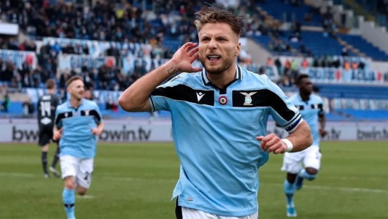 Immobile dvěma góly rozhodl o výhře Lazia nad Celticem v Lize mistrů