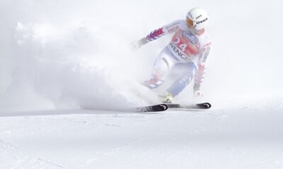 lyžování, lyže, sjezd