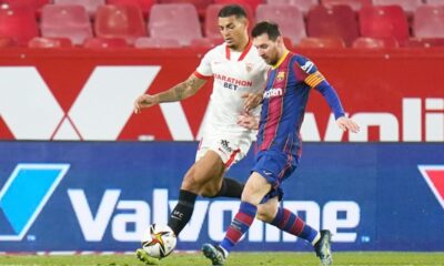 messi, barcelona, sevilla