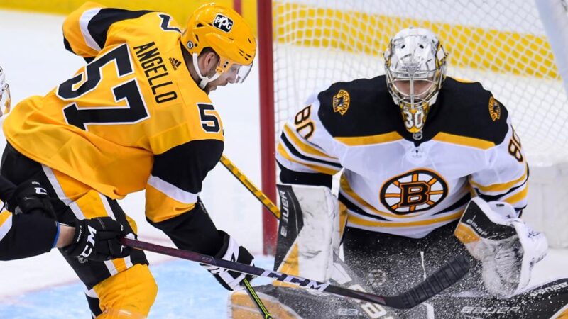 vladař, boston, nhl, hokej