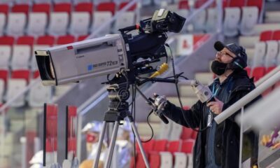 Hokej, kamera, kameraman