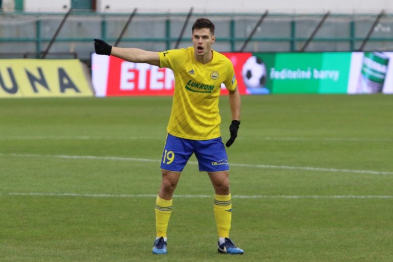 Fotbalista Zlína vstřelil gól, potom pobavil novináře! Co se mu stalo?