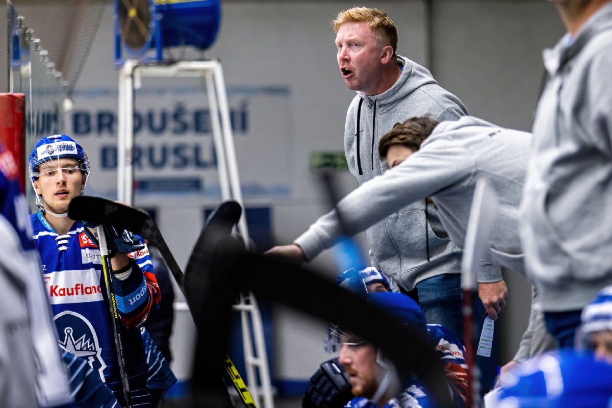 Chceme do play-off! hlásí kanadský kouč Kladna. Proč je v Česku sám a co chce dát svým svěřencům?