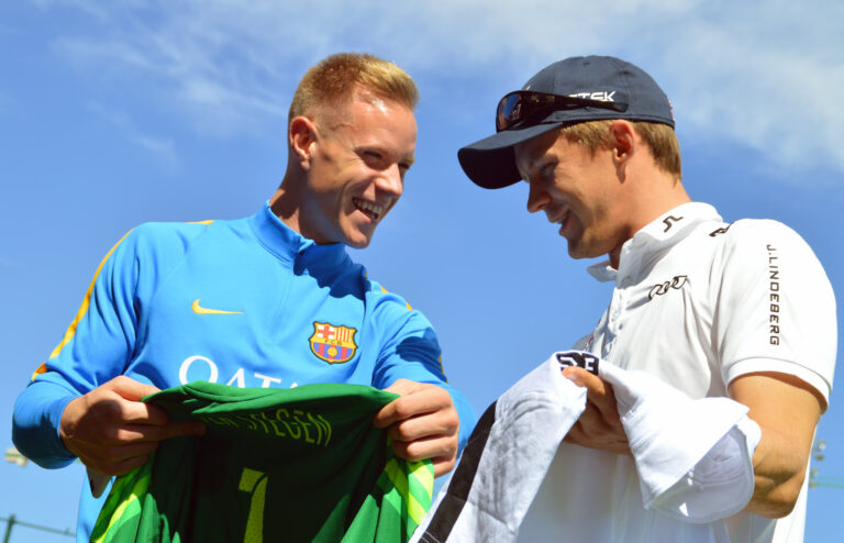 Ter Stegen hraje v Barceloně dál přes problémy s kolenem. Ovlivňuje to jeho výkony