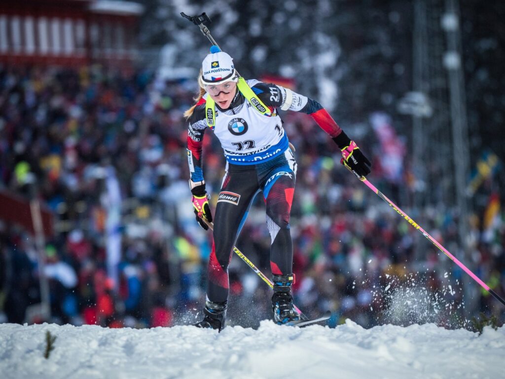 Markéta Davidová, biatlon