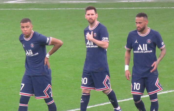 Mbappé, Messi, Neymar