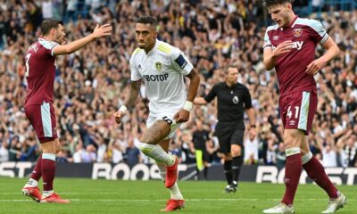 Raphinha Leeds West Ham Rice Cresswel