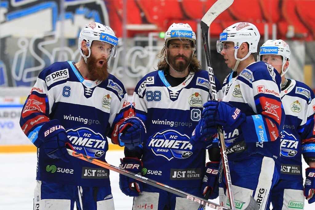 HC Kometa Brno, Peter Mueller, Kevin Tansey