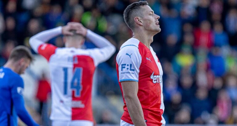 AS Řím má výborné hráče, uznává kapitán Holeš po prohře. Promluvil i o své chybě. Byla zlomová? Slavia prý předvedla vyrovnaný výkon