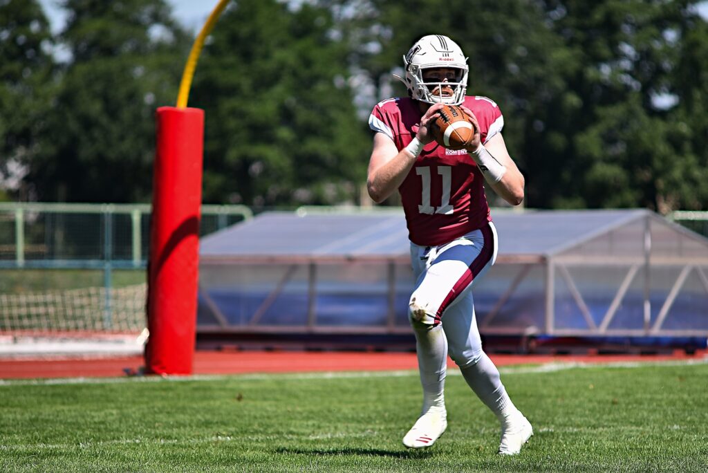 Michal Stoklásek - Prerov Mammoths, americký fotbal, snabpacks liga, čaaf