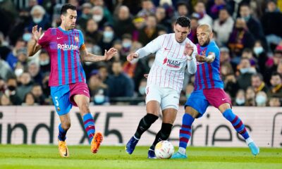 Busquets, Alves, Barcelona