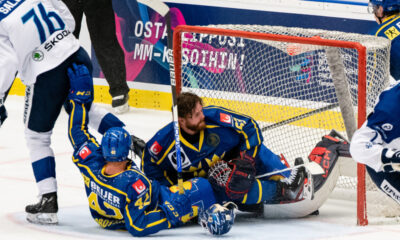 Hogberg Švédsko Finsko hokej