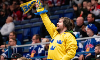 Hokej fanoušek Švédsko