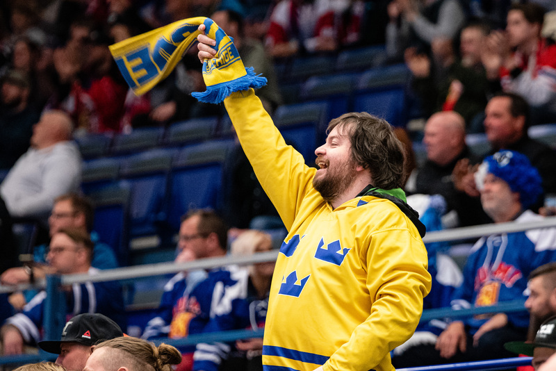 Hokej fanoušek Švédsko