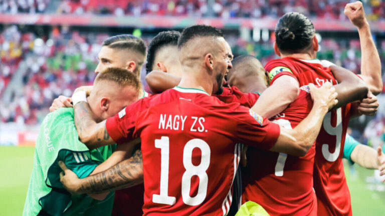 Liga národů: Maďaři blízko senzaci, hráči Sparty a Slovácka byli u výher