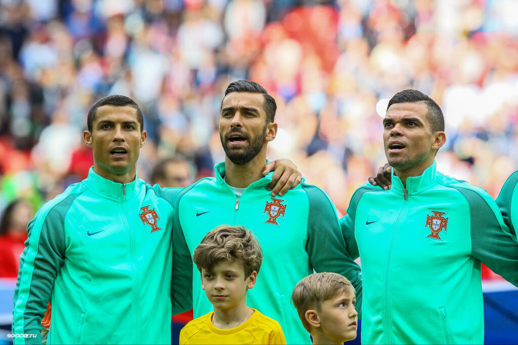 Cristiano Ronaldo, Rui Patrício, Pepe, Portugalsko