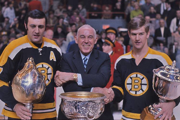 Phil Esposito, Bobby Orr, Boston Bruins