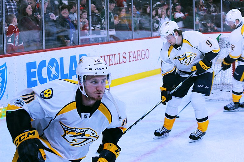 Colton Sissons, Filip Forsberg, Nashville Predators