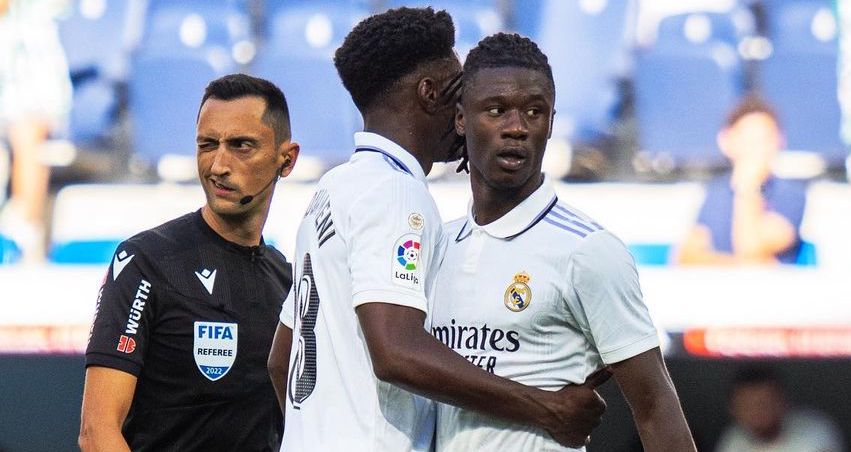 Real Madrid Tchouaméni Camavinga