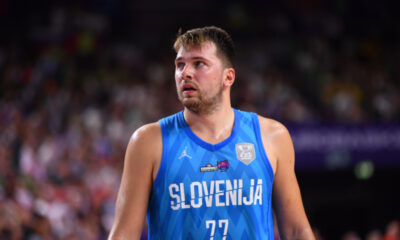 Luka Dončič Slovinsko Basketbal