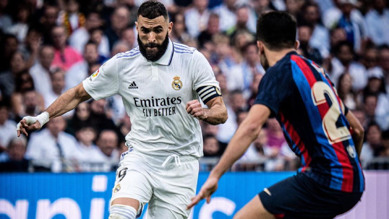 Benzema, Eric García, Real Madrid, Barcelona, El Clásico