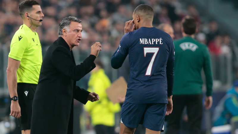 Christopher Galtier, Kylian Mbappé, PSG