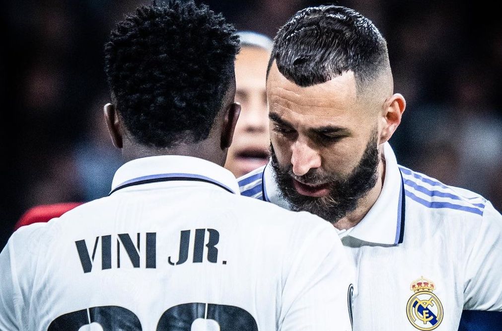 Karim Benzema, Vinícius Junior, Real Madrid