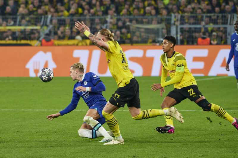 The match of match UEFA Champion League Borussia Dortmund vs FC Chelsea