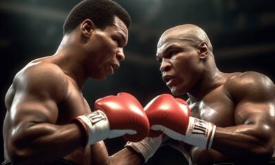Mike Tyson, Muhammad Ali midjourney