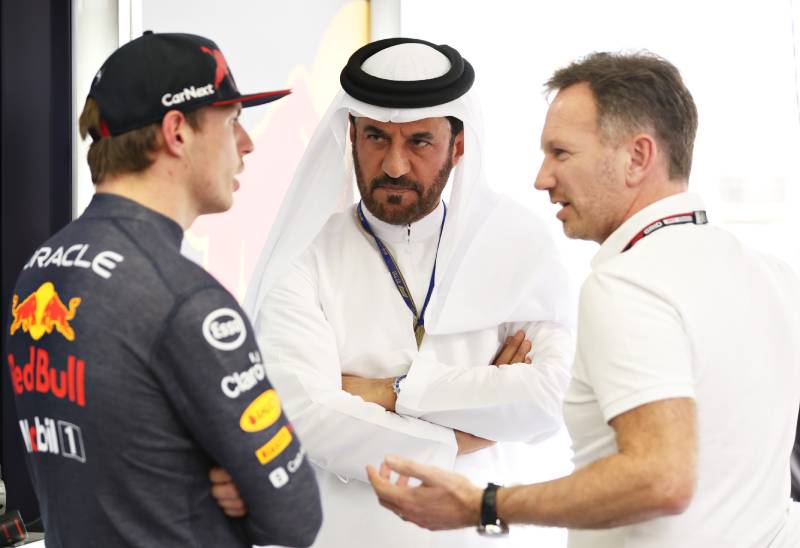 Mohammed Ben Sulayem, Verstappen a Horner