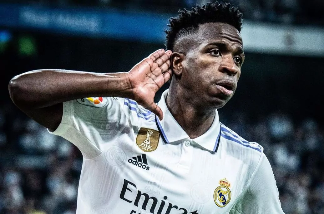 Parádní rána! Vinicius touto střelou zpoza vápna poslal Real Madrid do vedení v semifinále Ligy mistrů