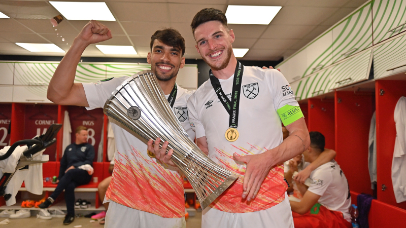 Lucas Paqueta, Declan Rice