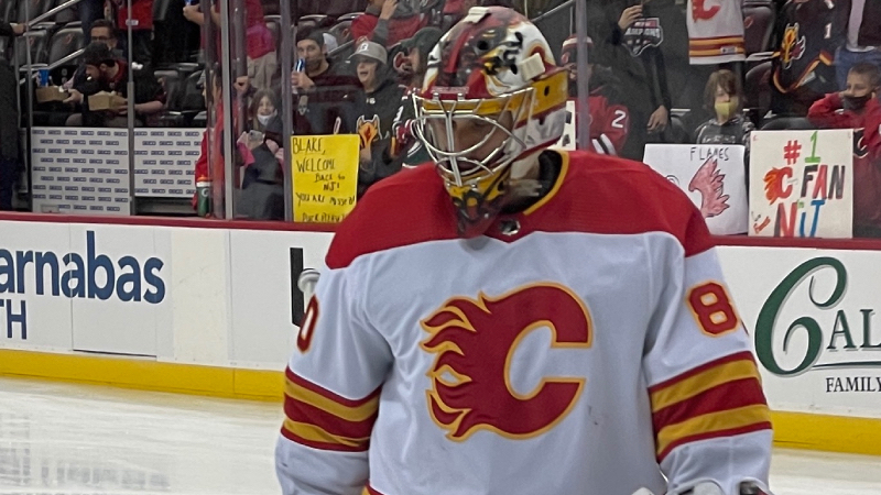 Daniel Vladař, Calgary Flames, NHL
