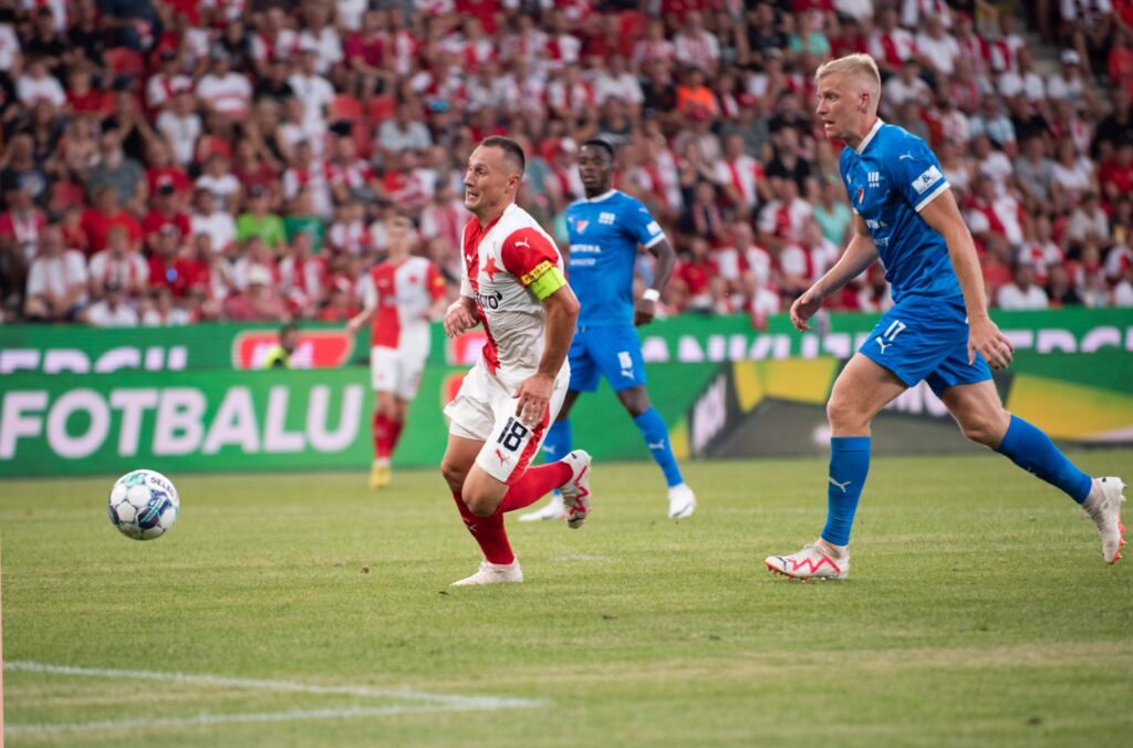 Jan Bořil, Michal Frydrych, SK Slavia Praha, FC Baník Ostrava