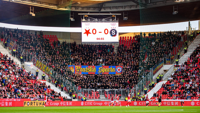 Sparta fanoušci kotel