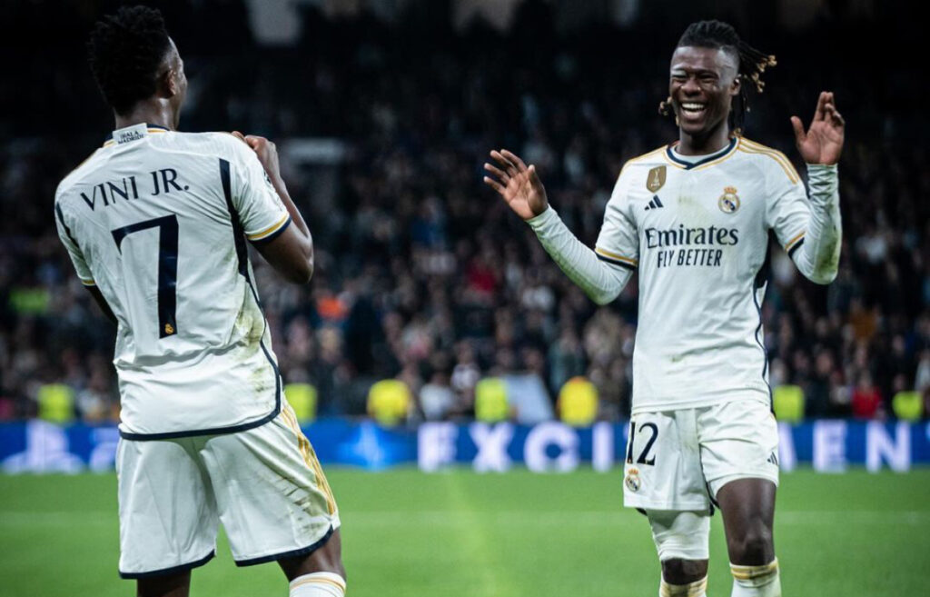 Camavinga, Vinícius, Real Madrid