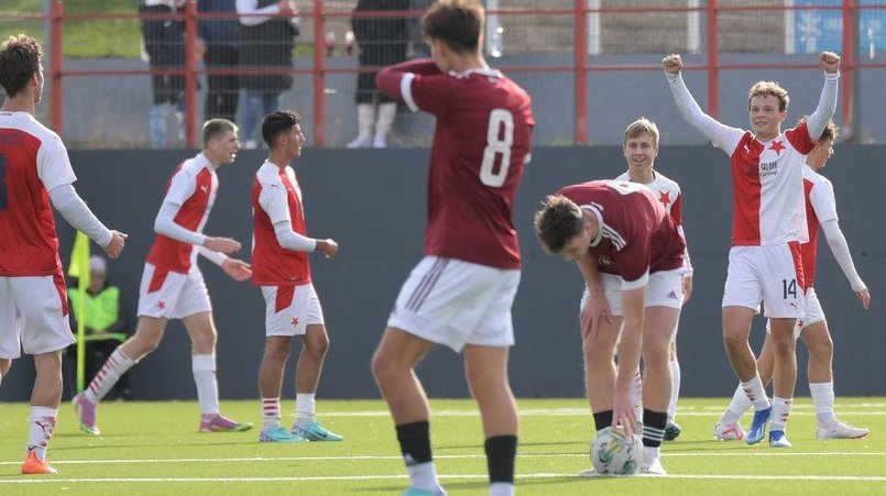 Slavia Sparta U18 mládež derby