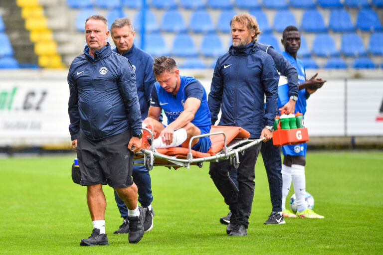 Rosický a Priske? Jsem za jejich podporu rád, řekl Plechatý o dlouhodobém zranění