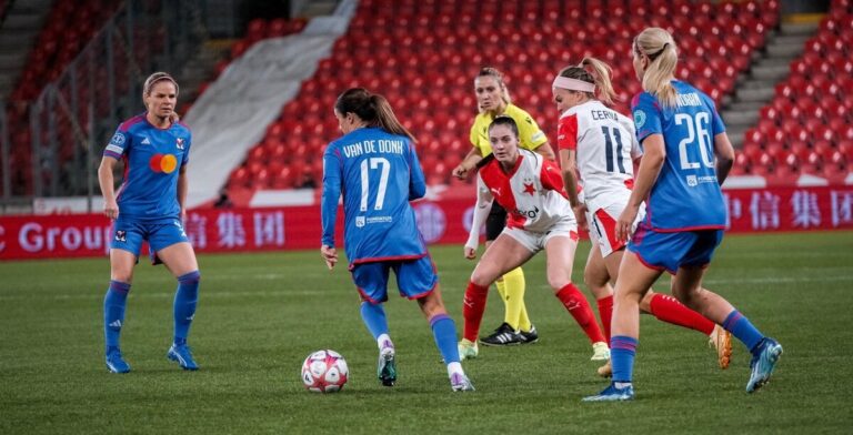 Slavia schytala pořádný debakl! Ženy doma v Edenu dostaly výprask a s Lyonem prohrály 0:9