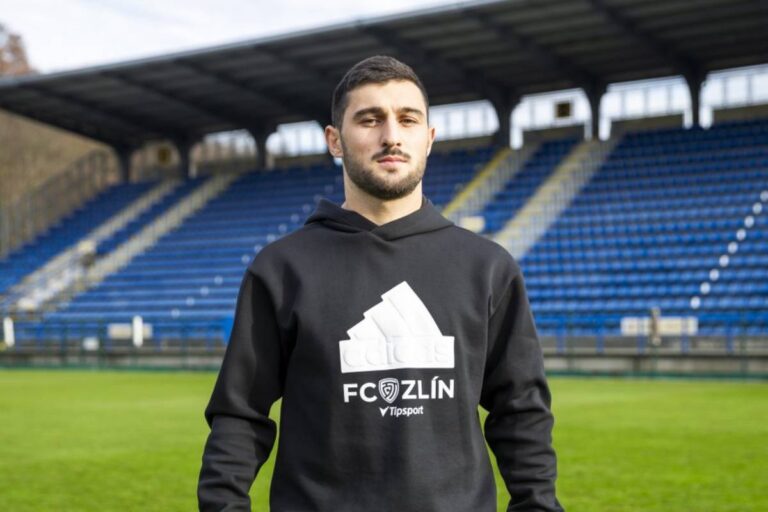 Zlín hlásí první zimní posilu! Ševci nového hráče ulovili v Gruzii. Česká liga je kvalitní, mám velké cíle, uvedl Natchkebia