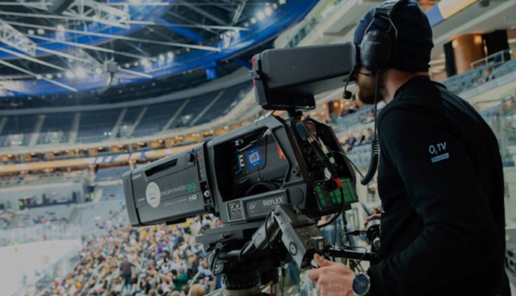 kamera stadion extraliga tv přenos, o2 tv, hokej