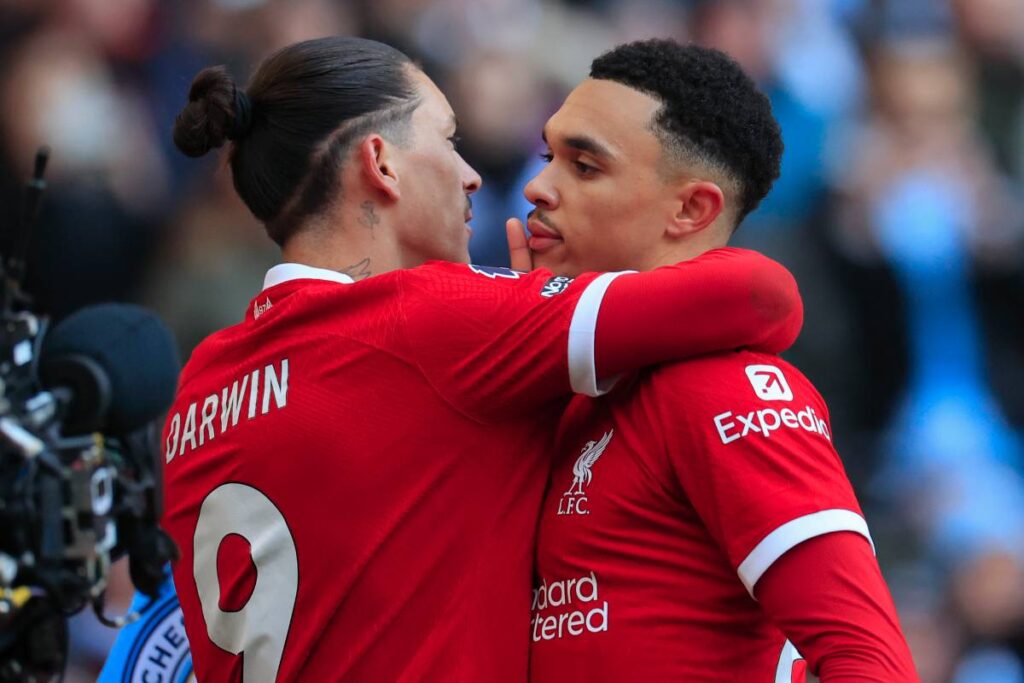 Darwin Nunez, Trent Alexander Arnold, Liverpool