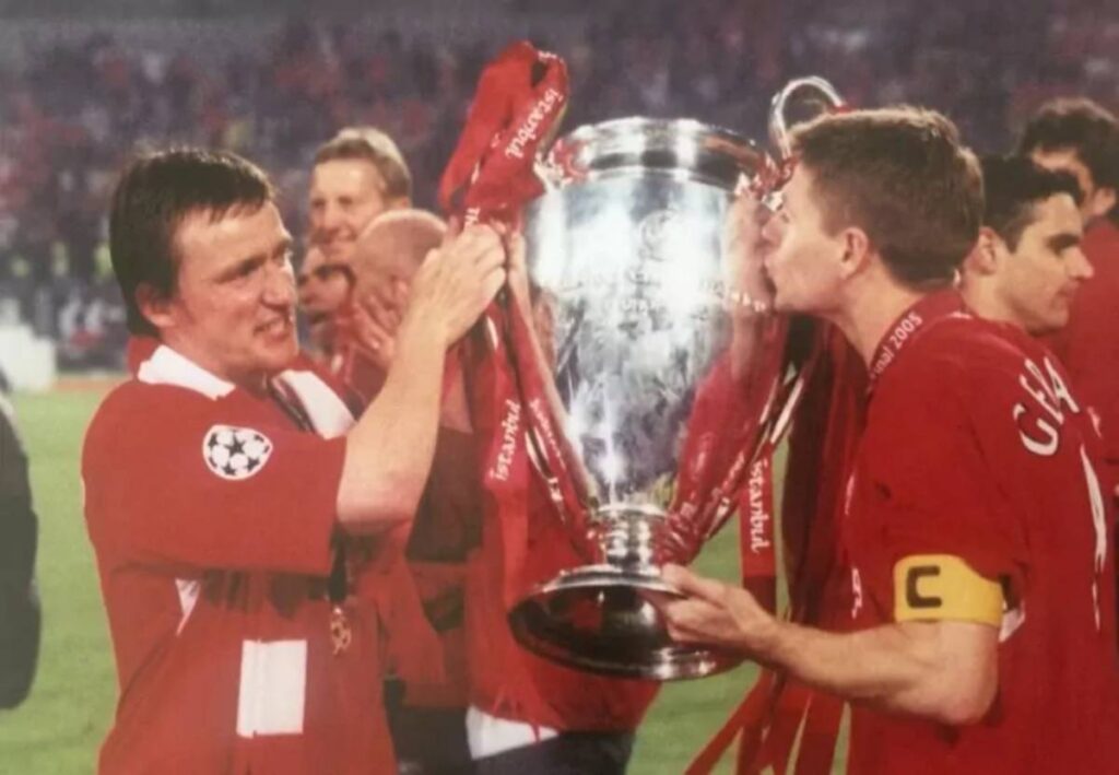 Vladimír Šmicer, Steven Gerrard, Liverpool, Liga mistrů