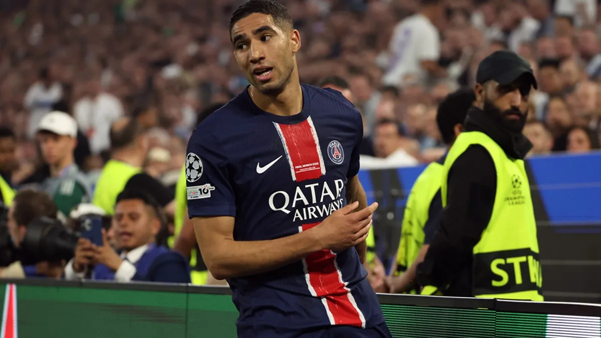 Výkon roku? Obránce PSG Hakimi se podepsal pod 5 gólů v jednom zápase