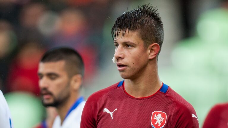 Češi přežili Csaplárovu past! Liga národů se týmu Ivana Haška nakonec vydařila. Triumf nad Gruzií zařídili Šulc a Hložek