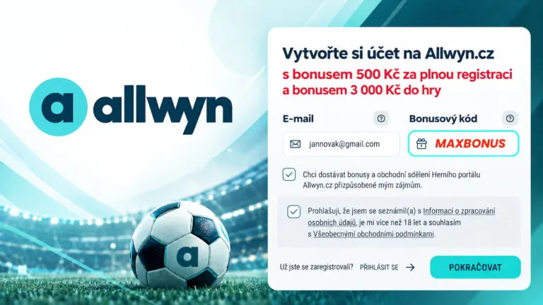 Allwyn bonusový kód